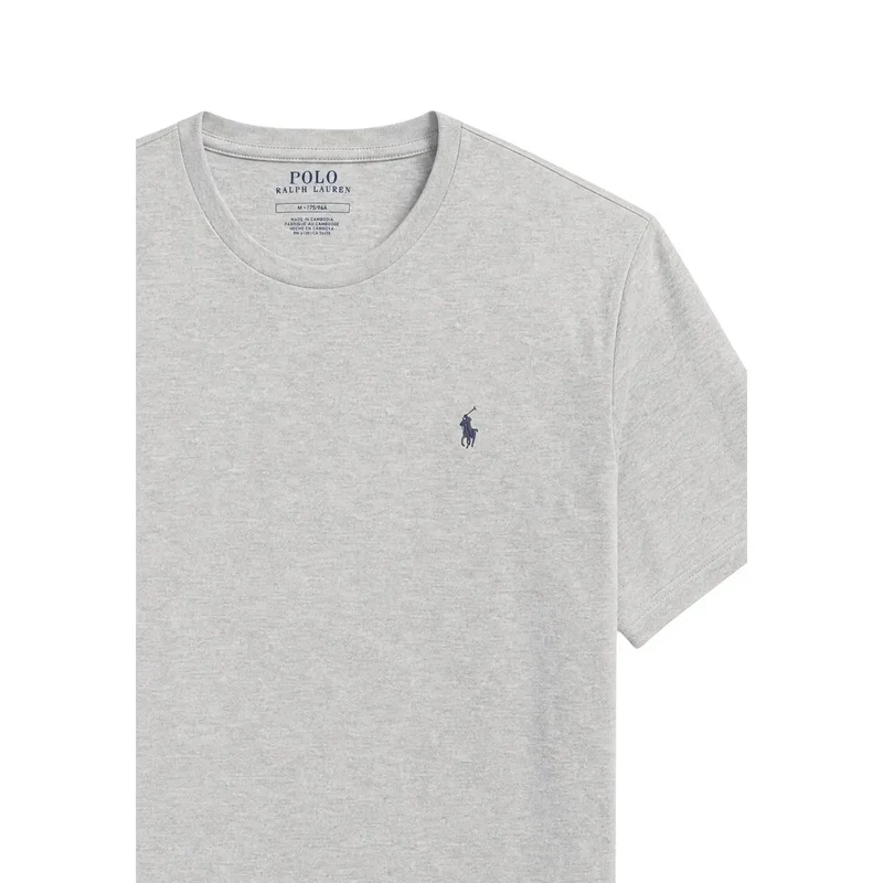 Ralph Lauren Herren Schlafanzug aus grauer Baumwolle Top