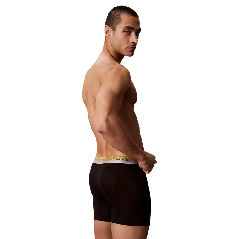 Calvin Klein Herren Boxershorts, schwarz, Baumwoll-Stretch