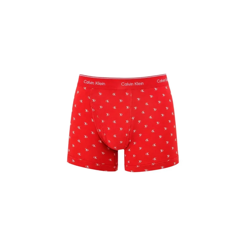 Calvin Klein Herren-Boxershorts, rot, Baumwolle, 3er-Pack