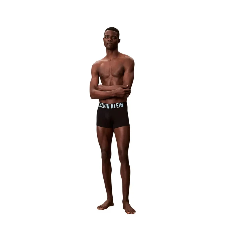 Calvin Klein Herren-Baumwoll-Badehosen, schwarz, 3er-Pack