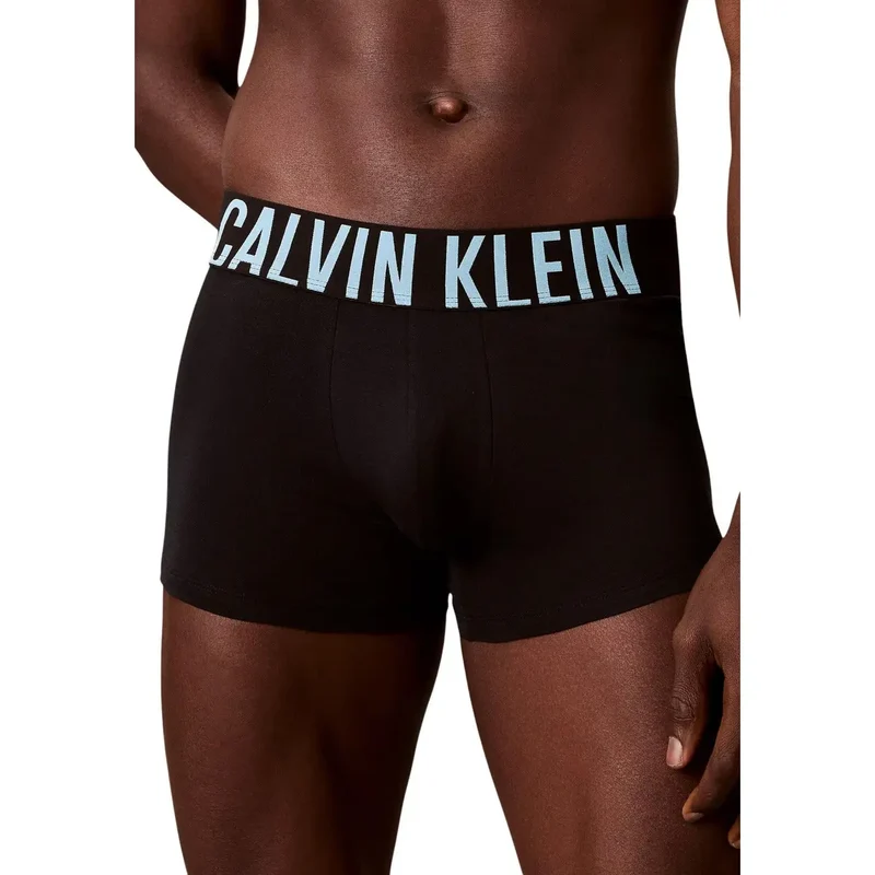 Calvin Klein Herren-Baumwoll-Badehosen, schwarz, 3er-Pack