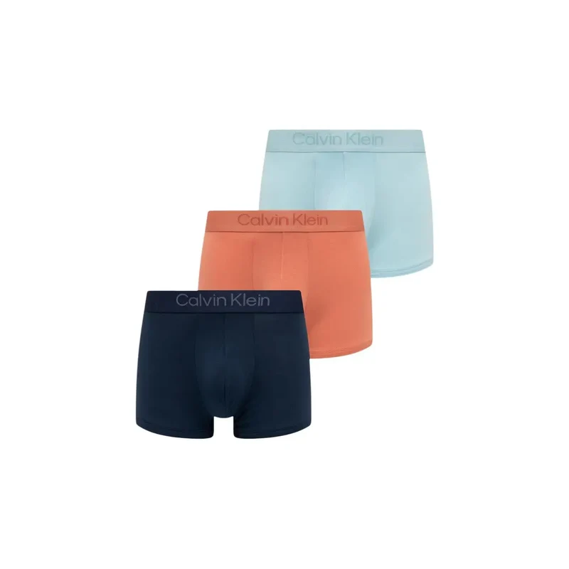 Calvin Klein Herren-Baumwoll-Badehosen, schwarz, 3er-Pack