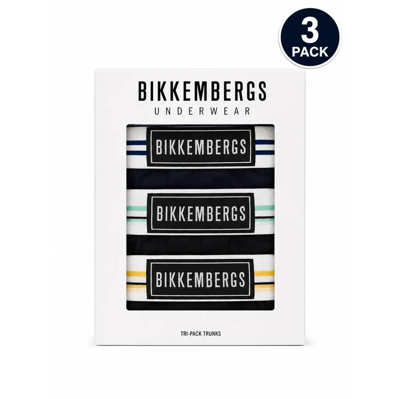 Bikkembergs Weiße Stretch-Unterwäsche aus Baumwolle für Herren