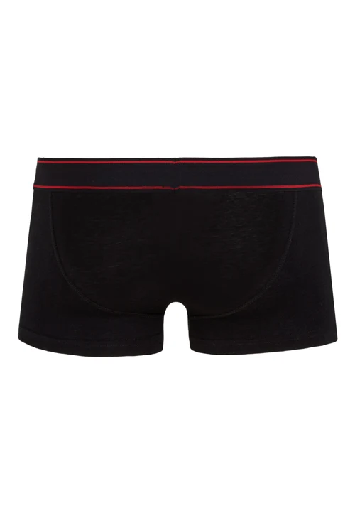 LONSDALE Boxershorts Doublepack "Oakworth" | Black