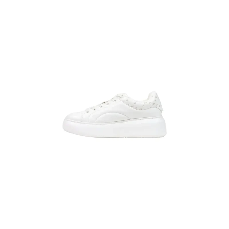 Armani Exchange Damen-Slipper Sneakers Weißes Polyurethan