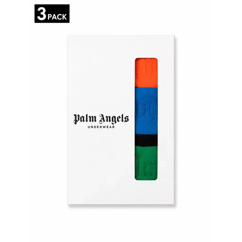 Palm Angels Herrenunterwäsche Baumwolle Schwarz Stretch