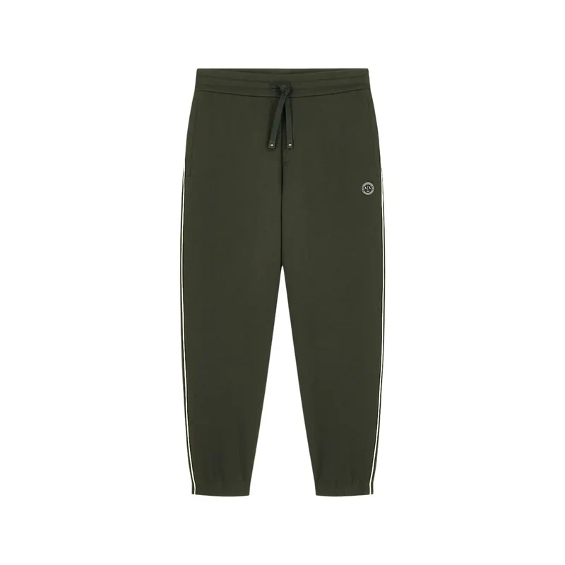 Armani Exchange Herren grüne Baumwollhose