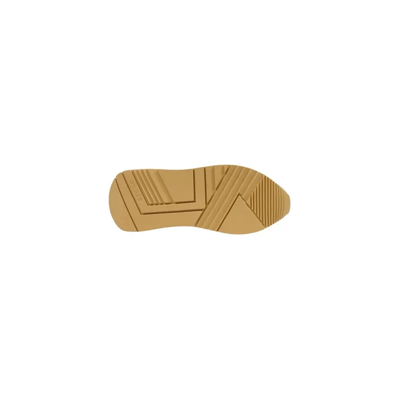 Guess Frauenplattform Sneakers Beige Polyesterschuhe