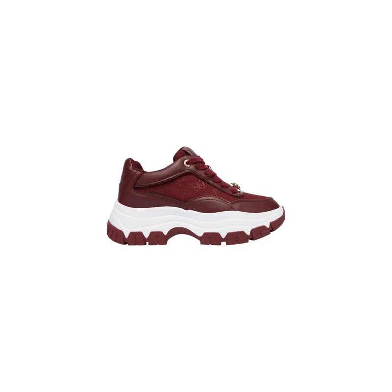 Guess Damen Braun Polyurethan Sneakers Herbstschuhe