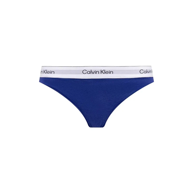 Calvin Klein Damen-Slips im 2er-Pack, weiß, aus Baumwoll-Modal