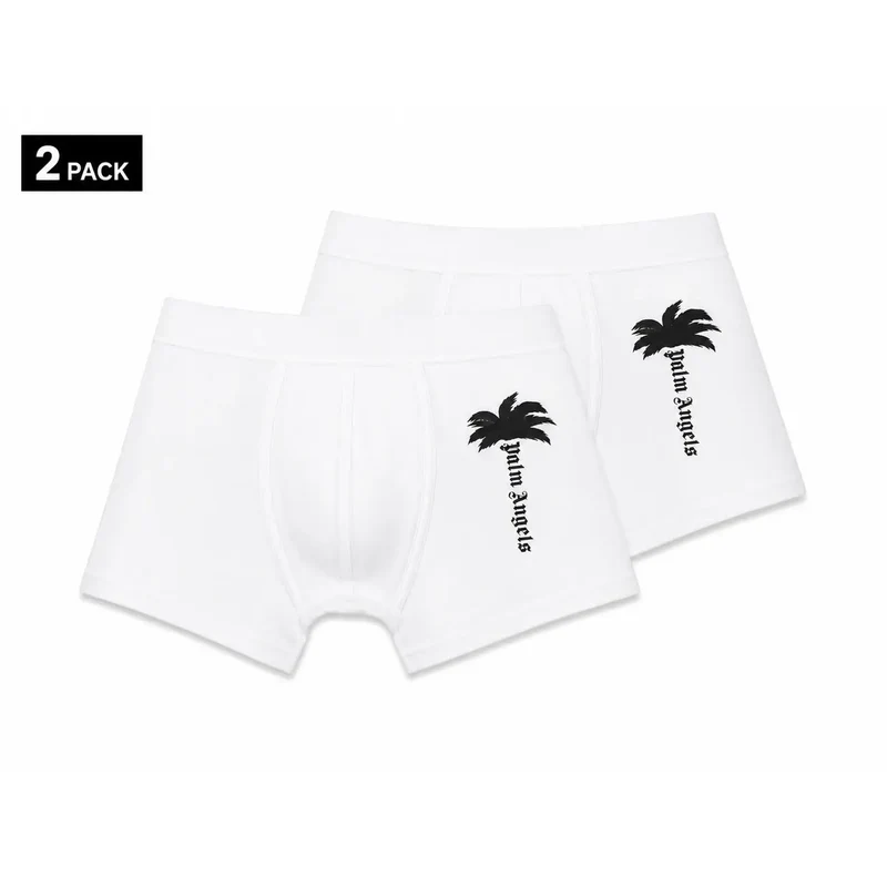 Palm Angels Herren-Baumwollunterwäsche Schwarz