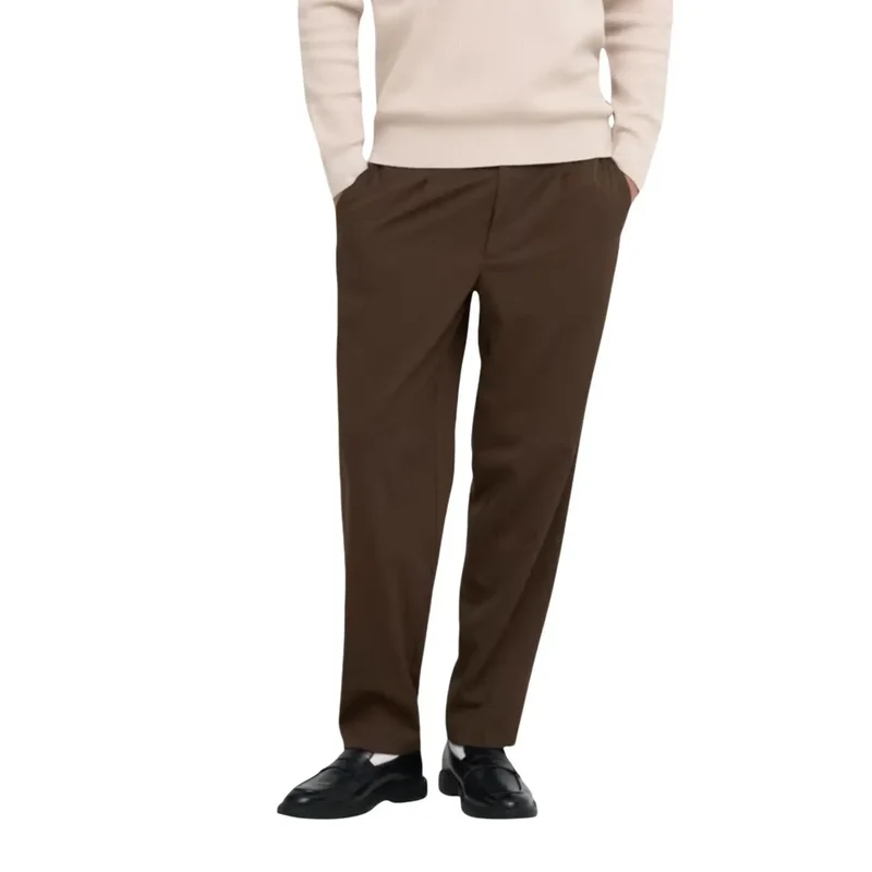 Only And Sons Herren-Schneidehose, braun, Polyester-Mischgewebe