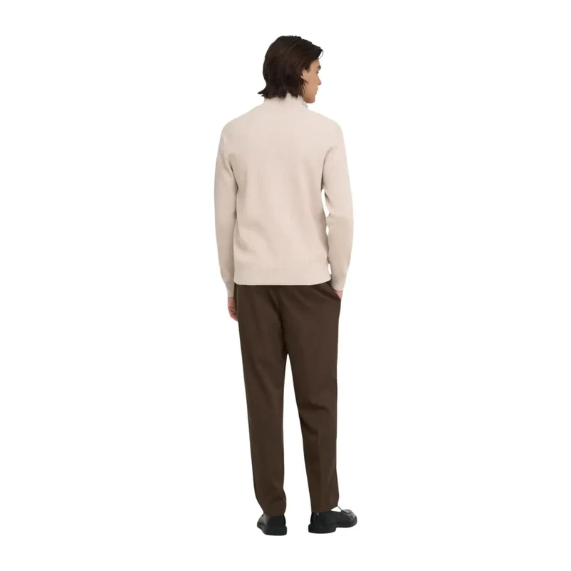 Only And Sons Herren-Schneidehose, braun, Polyester-Mischgewebe