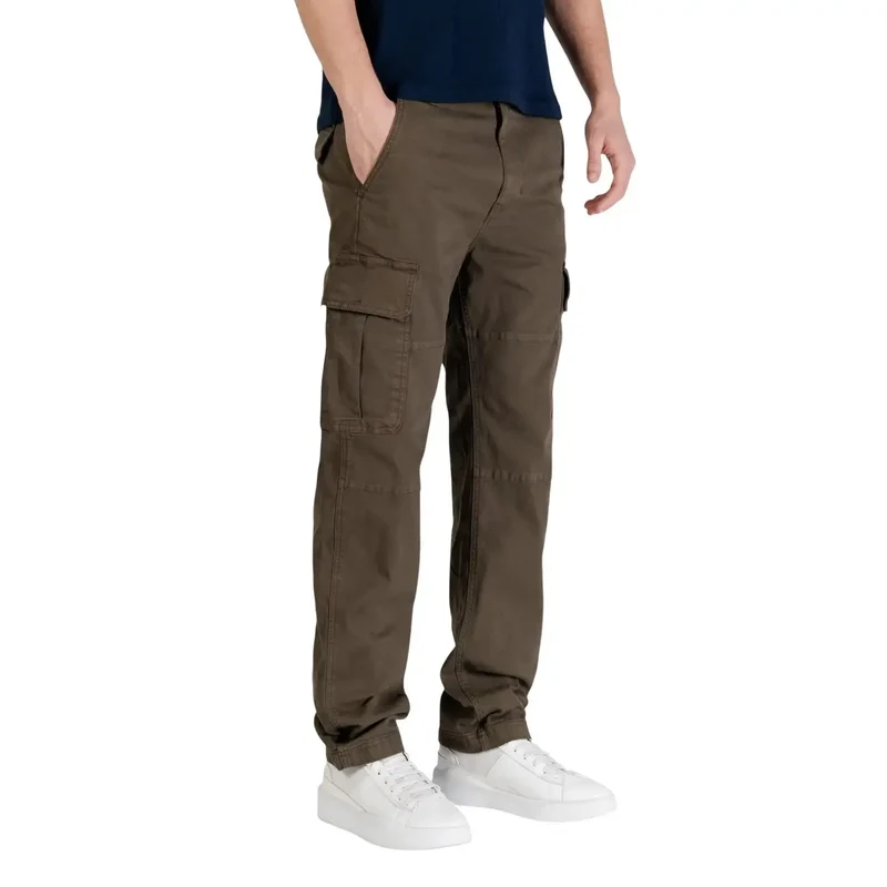 Tommy Hilfiger Herrenjeans Grüne Bio-Baumwoll-Hosen