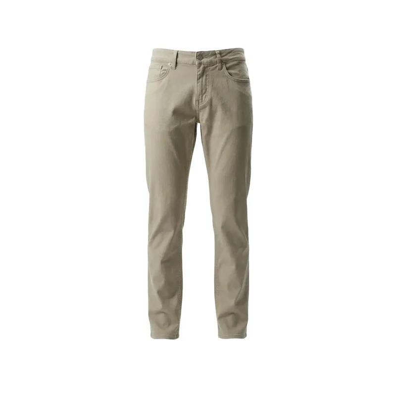 Guess Herren Trousers Beige Baumwollmischung Angels Slim Fit