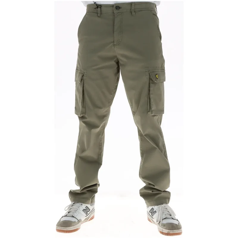 Lyle and Scott Herren Braun Baumwollhosen TR1802ITA