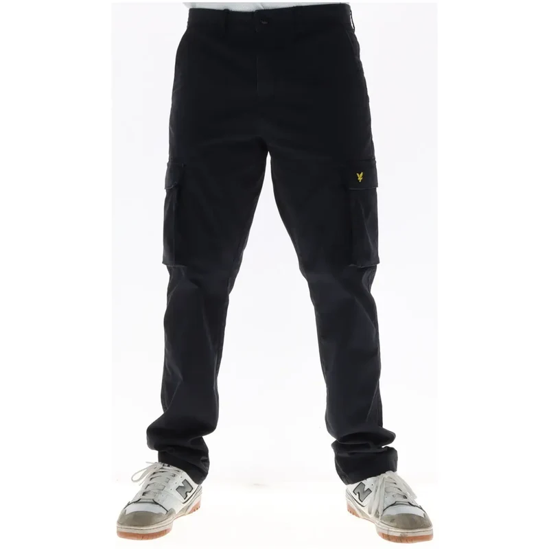 Lyle and Scott Herren Braun Baumwollhosen TR1802ITA