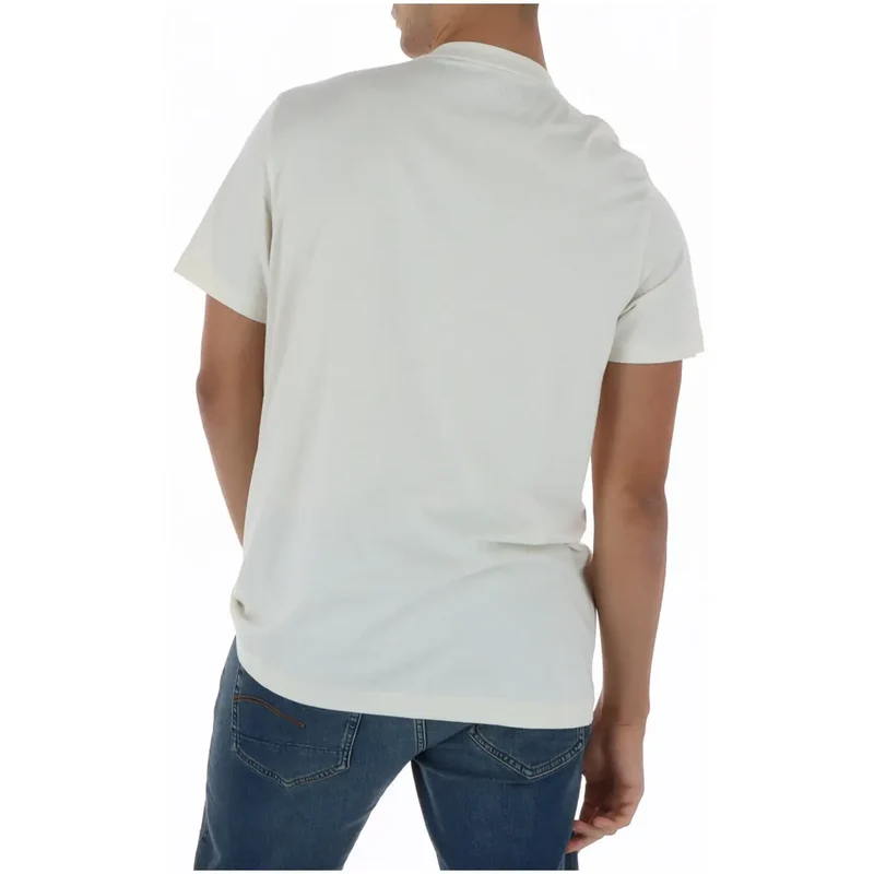 Psycho Bunny Herren T-Shirt Weiß Baumwolle Rundhals MT0200213