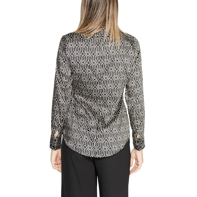 Renaissance Damen Longsleeve aus Polyester in Schwarz CFC0119892003