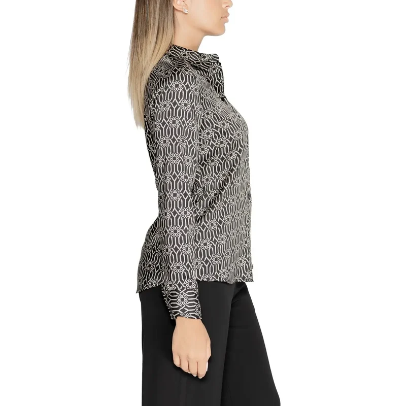 Renaissance Damen Longsleeve aus Polyester in Schwarz CFC0119892003