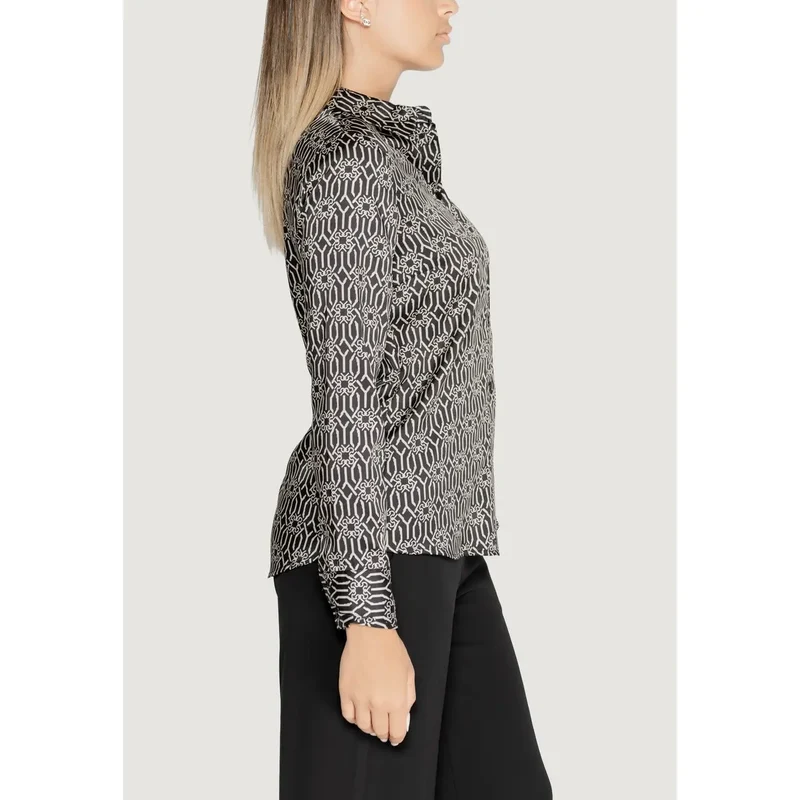 Renaissance Damen Longsleeve aus Polyester in Schwarz CFC0119892003