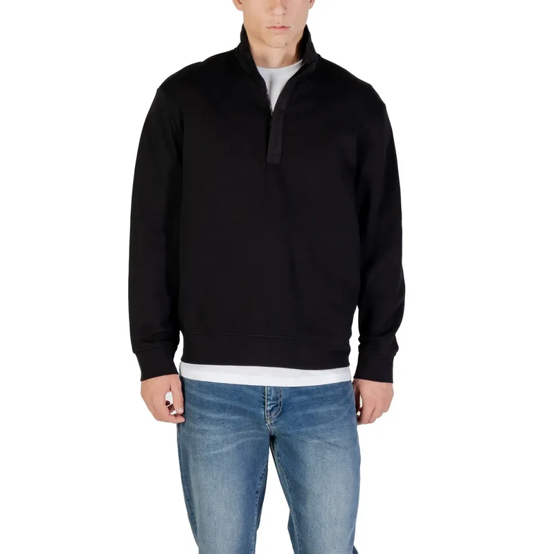 Armani Exchange Männer Weiß Langes Herbst Winter Sweatshirt