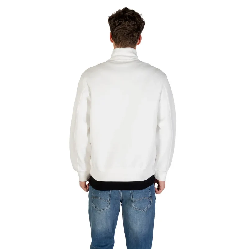 Armani Exchange Männer Weiß Langes Herbst Winter Sweatshirt