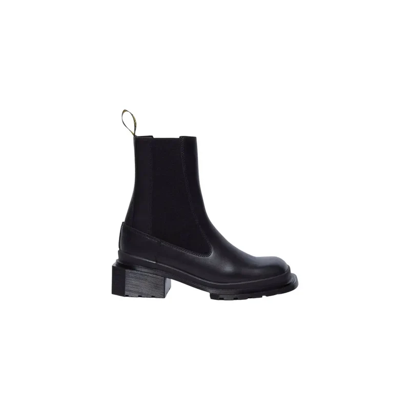 Dr. Martens Damen Chelsea Boots aus schwarzem Leder Boots