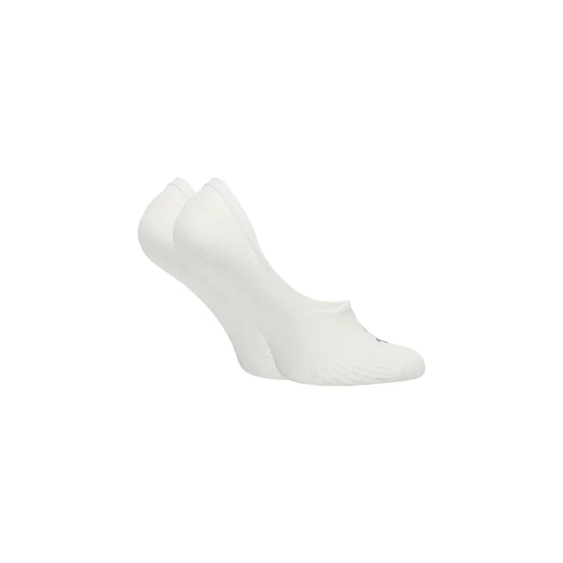 Tommy Hilfiger Damen Footie-Socken aus weißer Baumwolle, 2er-Pack