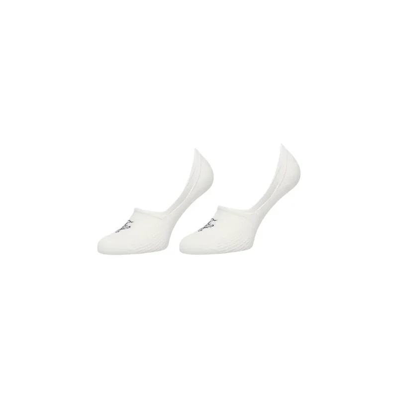 Tommy Hilfiger Damen Footie-Socken aus weißer Baumwolle, 2er-Pack