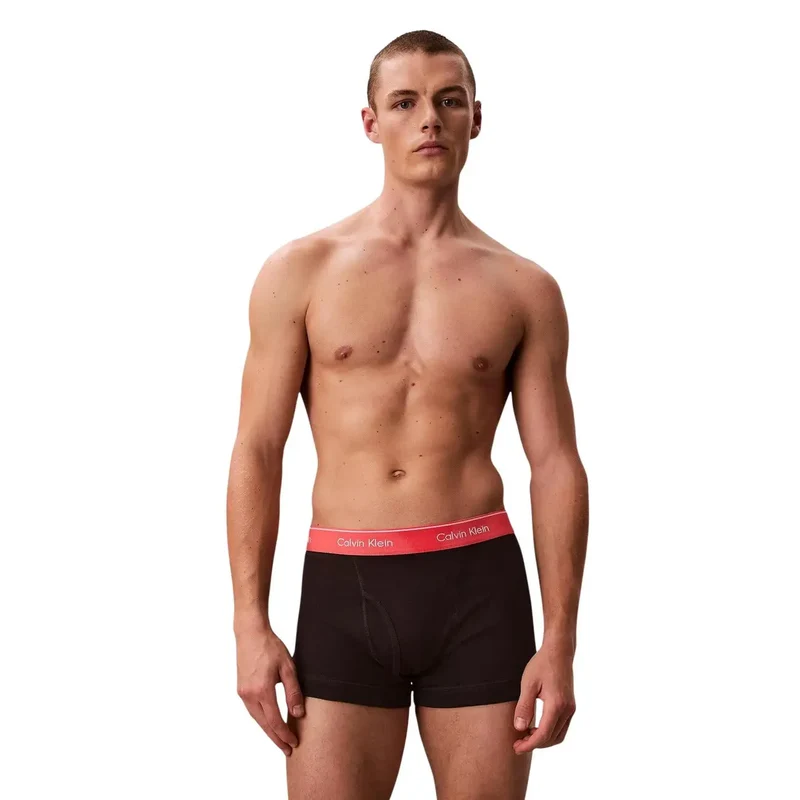 Calvin Klein 3er-Pack schwarze Herren-Badehosen aus Baumwolle