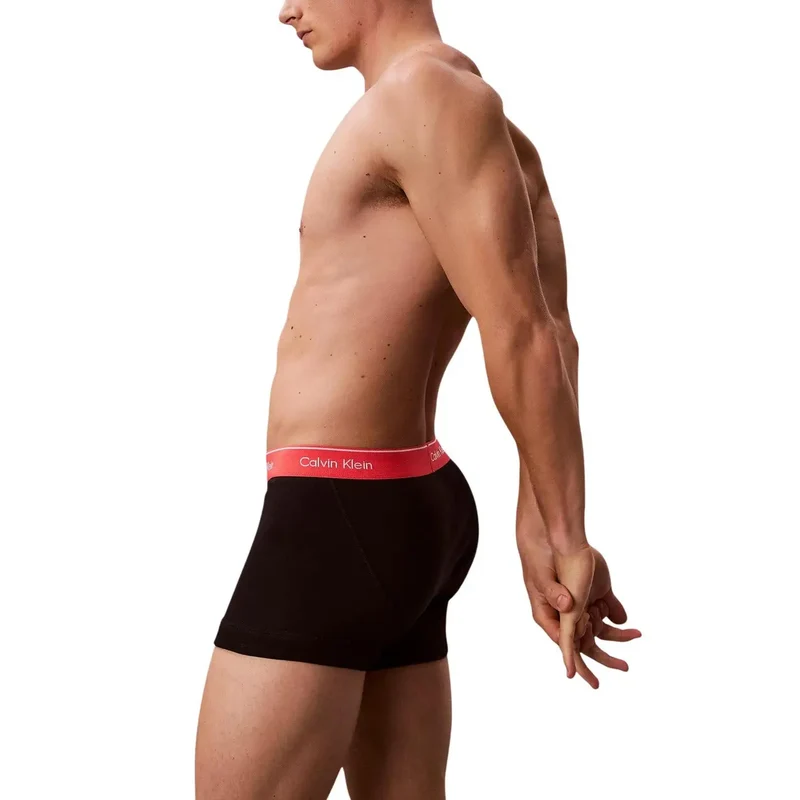 Calvin Klein 3er-Pack schwarze Herren-Badehosen aus Baumwolle