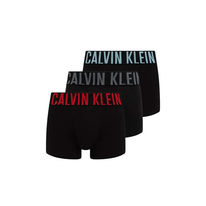 Calvin Klein 3er-Pack schwarze Baumwoll-Badehosen für Herren