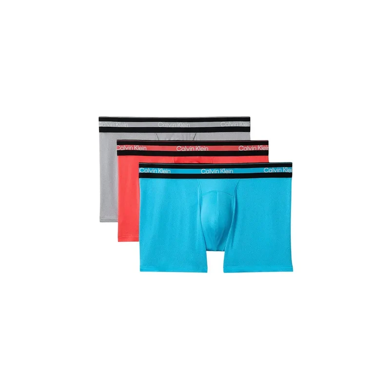 Calvin Klein 3er-Pack schwarze Baumwoll-Badehosen für Herren