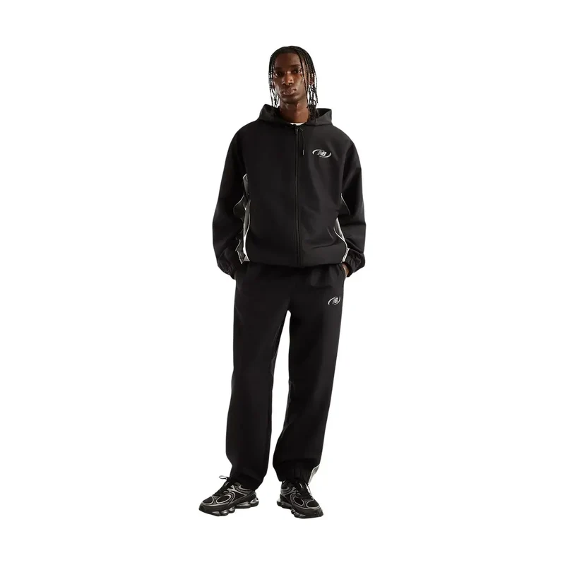 New Balance Herrenhose Schwarz Polyester Herbst Winter