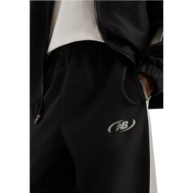 New Balance Herrenhose Schwarz Polyester Herbst Winter