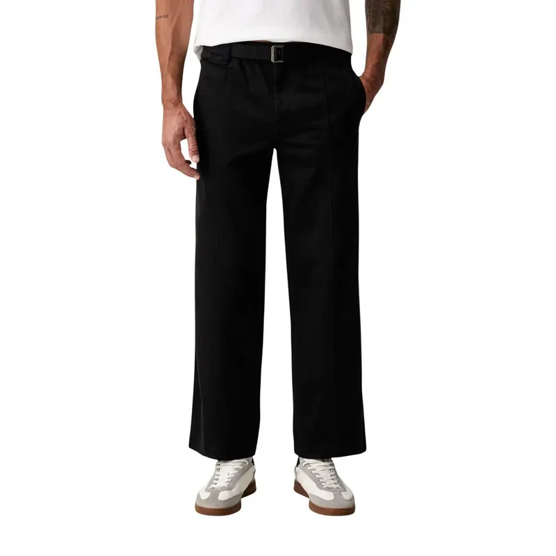 Calvin Klein Jeans Schwarze Baumwollhose für Herren