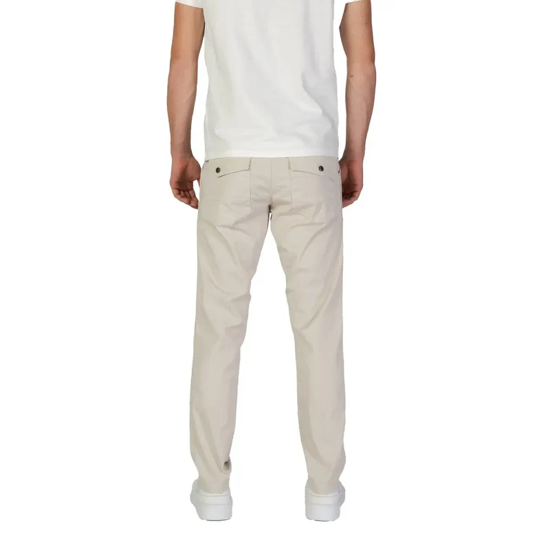 Refrigiwear Herren Baumwollhose Beige Herbst Winter