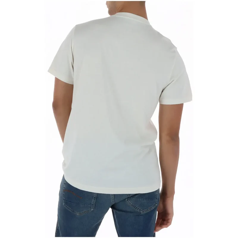 Psycho Bunny Herren T-Shirt Weiß Rundhals Baumwolle MT0200228