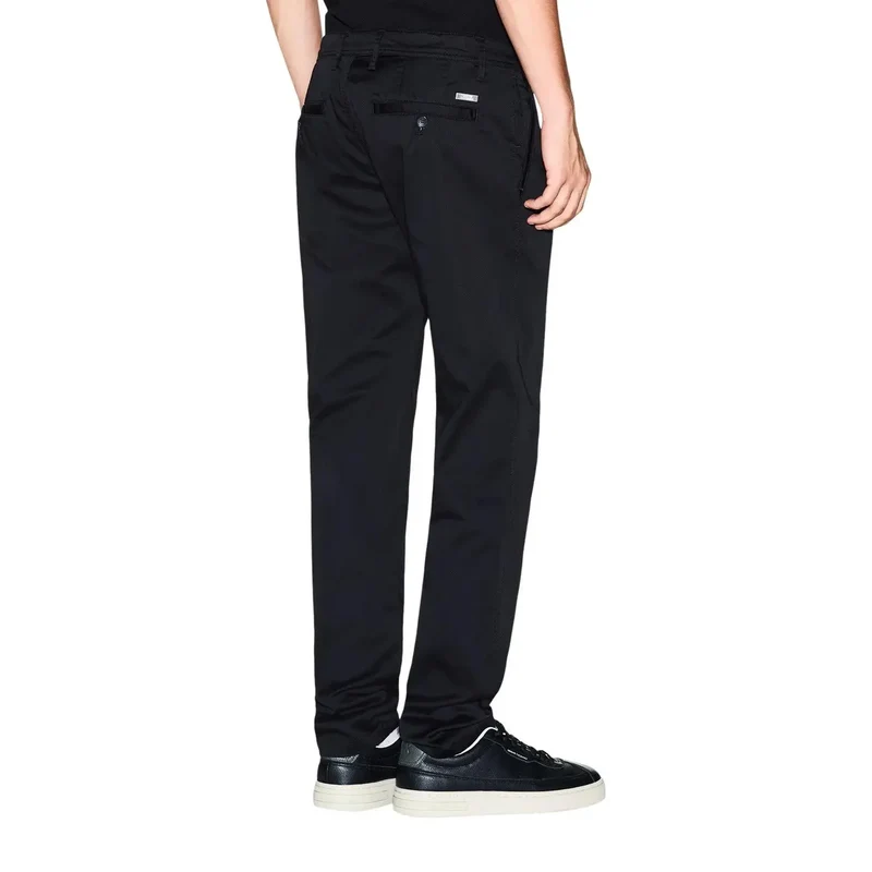 Armani Exchange Herren Hose Schwarz Baumwollmischung XM001162