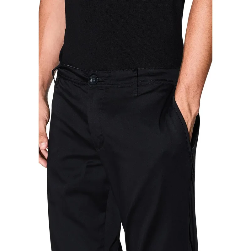 Armani Exchange Herren Hose Schwarz Baumwollmischung XM001162