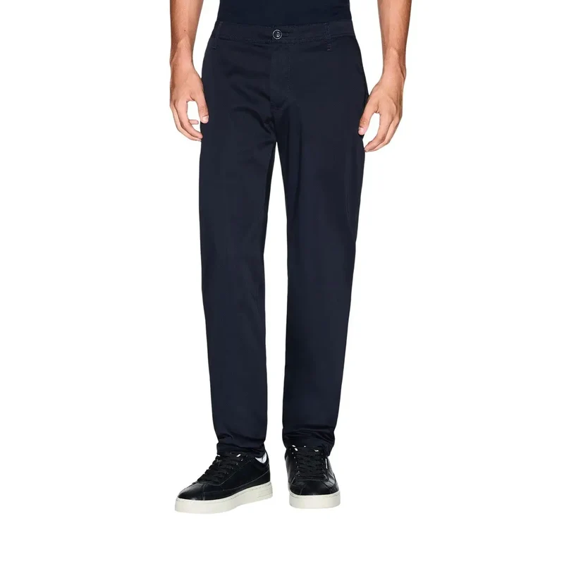 Armani Exchange Herren Hose Schwarz Baumwollmischung XM001162