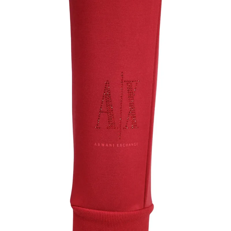 Armani Exchange Damenhose Rot aus Viskosegemisch Größe KH