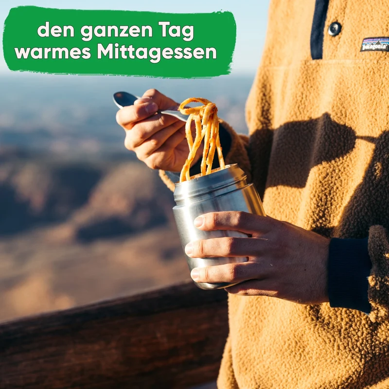 Individual Gravur für den Edelstahl Thermobehälter
