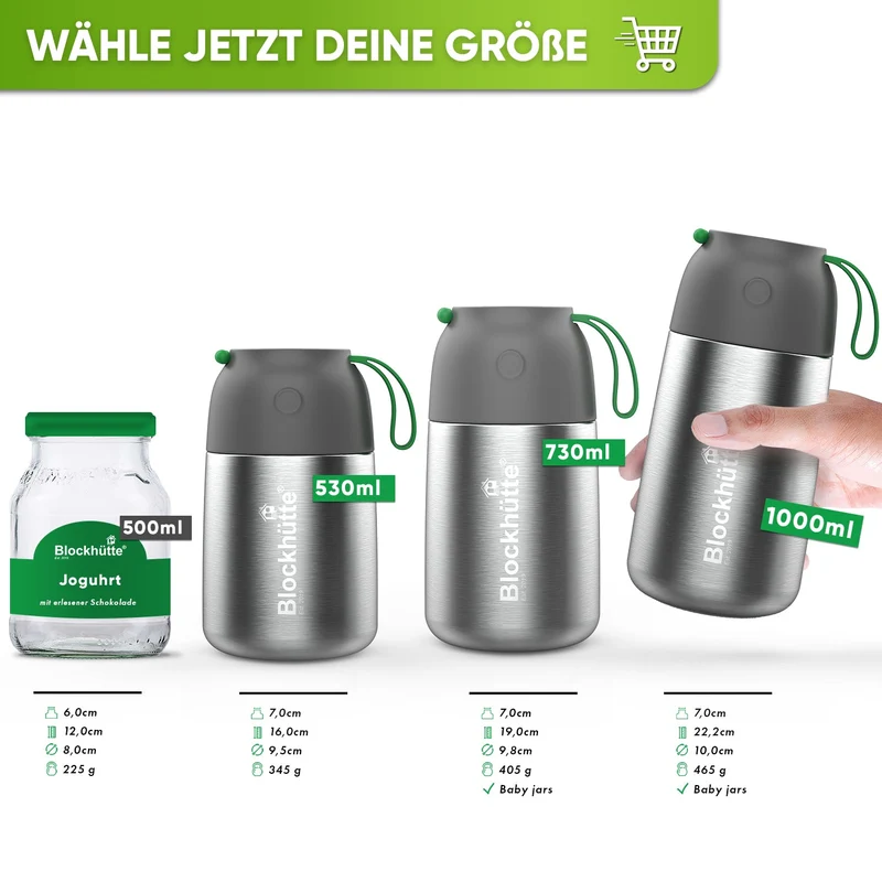 Individual Gravur für den Edelstahl Thermobehälter