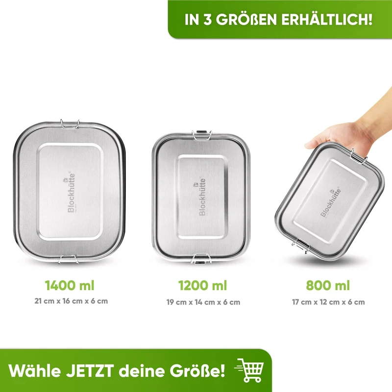 Abenteuer Bundle - Edelstahl Brotdose + Edelstahl Trinkflasche