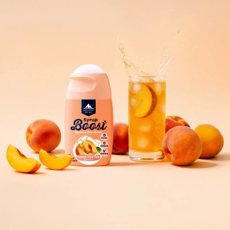 Syrup Boost Eistee Pfirsich | Getränkesirup ohne Zucker