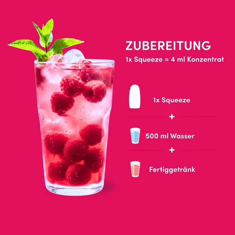 Syrup Boost Himbeere | Getränkesirup ohne Zucker