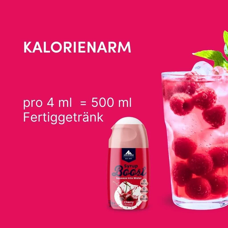 Syrup Boost Himbeere | Getränkesirup ohne Zucker