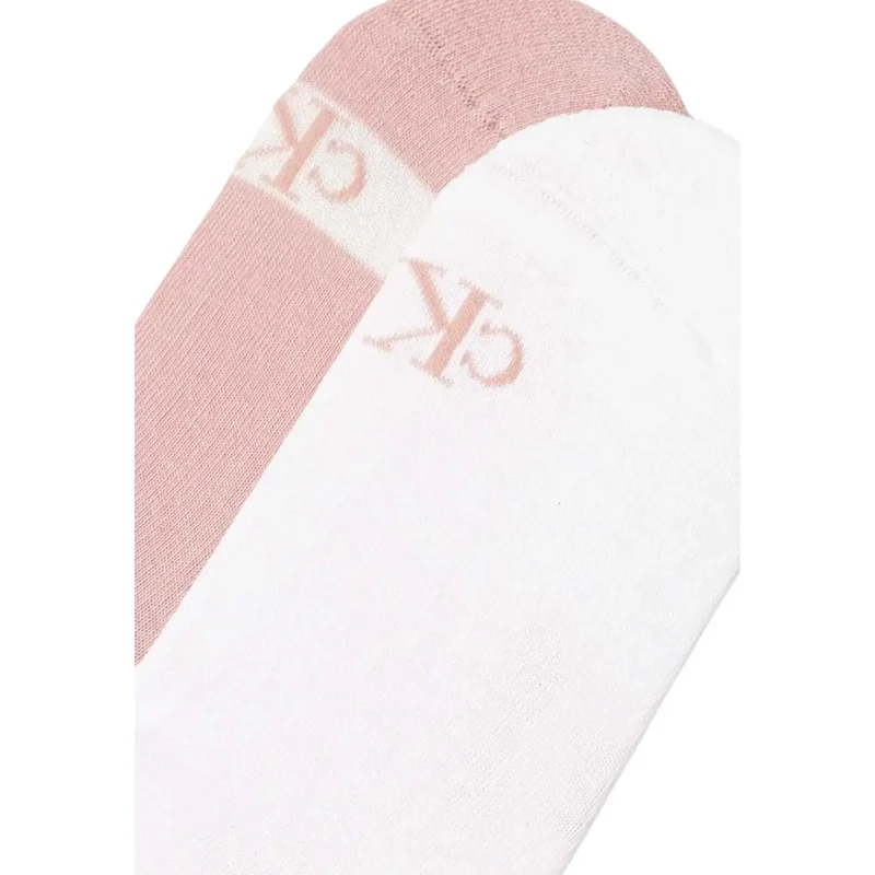 Calvin Klein Jeans Damen Sneaker-Socken Rosa, 2er-Pack